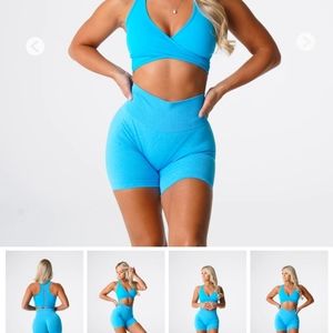 Nvgtn Caribbean Radiance Sports bra or trade for Medium